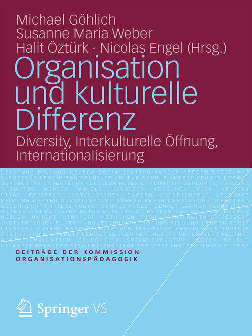 Title details for Organisation und kulturelle Differenz by Michael Göhlich - Available